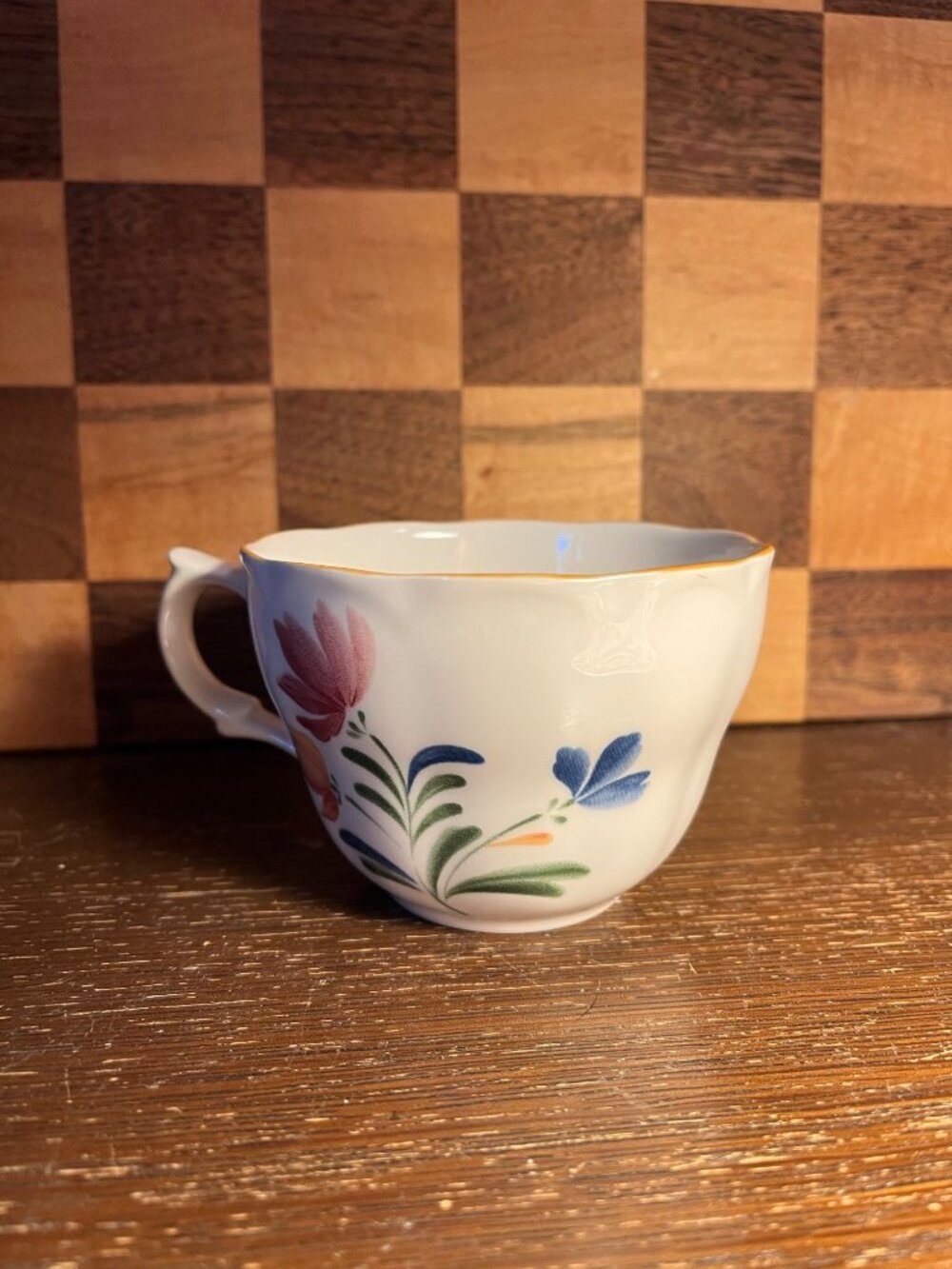 Provincial Designs by Nikko Japan Floral Coffee Cup A977